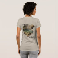 Trage die Ruhe – T-Shirt „Seelandschaft“