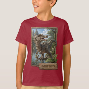 Trage die ungezähmte Vergangenheit: Das Baryonyx-E T-Shirt