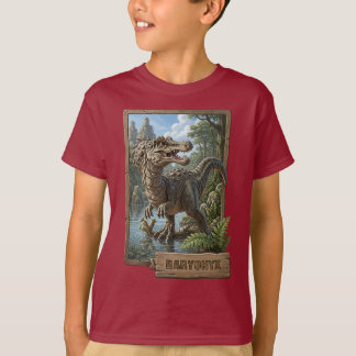 Trage die ungezähmte Vergangenheit: Das Baryonyx-E T-Shirt