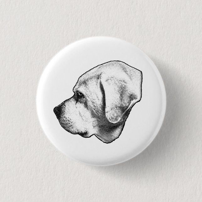 Trage ein Lächeln, teile einen Freund Button (Vorderseite)