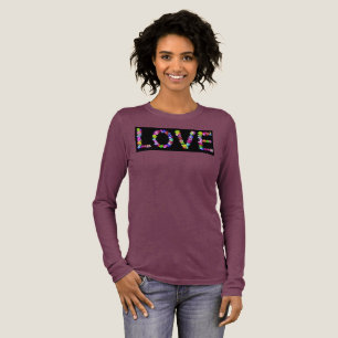 Trage Liebe täglich Mutige Inspirierende Verbind Tri-Blend Shirt