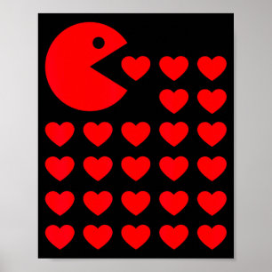 Trage lustige Valentins sarkastische Grafik Liebes Poster