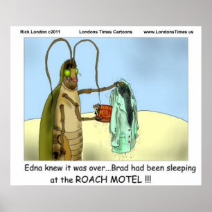 Tragédie @ Roach Motel Funny Posters