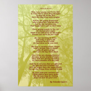Tragedy Poster
