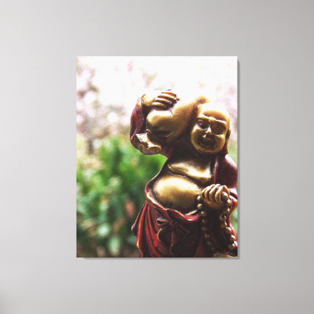 Tragen der Buddha-Leinwand laden Leinwanddruck (Vorderseite)