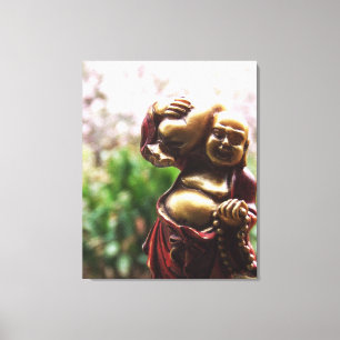 Tragen der Lasts-Buddha-Leinwand Leinwanddruck