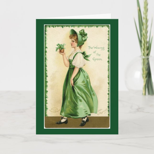 Tragen des Grüns Karte (Vorderseite)