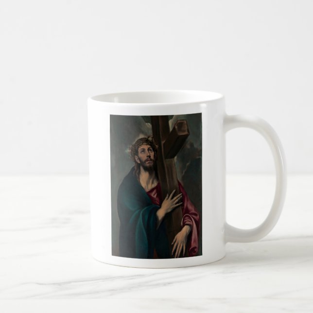Tragen des Kreuzes Kaffeetasse (Rechts)