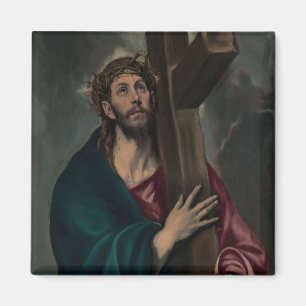 Tragen des Kreuzes Magnet