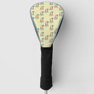 Tragen eines Pillen-Musters Golf Headcover
