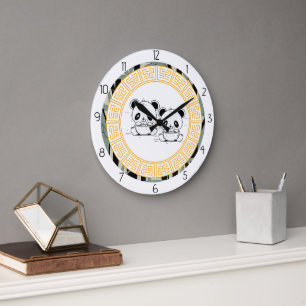tragen große wanduhr