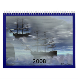 Tragen Sie A 2008 ein Kalender