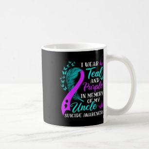 Tragen Sie Aquamarin in Erinnerung an meinen Onkel Kaffeetasse