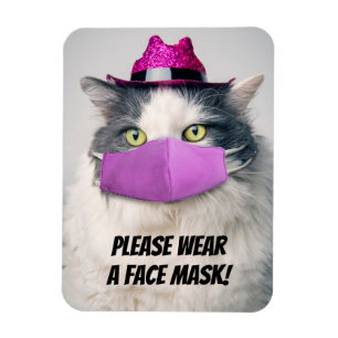 Tragen Sie bitte einen Niedlichen Cat-Spaß für die Magnet