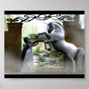 Tragen Sie den Reich des Einhorns ein Poster