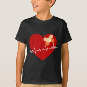 Tragen Sie diesen Februar Rot für das Bewusstsein T-Shirt
