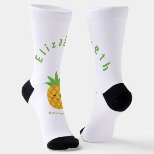 Tragen Sie immer Ihre Kronen Personalisierte Anana Socken