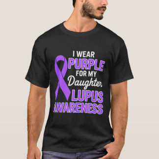 Tragen Sie lila für den Monat der Lupusaufklärung  T-Shirt