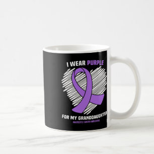 Tragen Sie Lila für meine Enkelin Pankreaskrebs Kaffeetasse
