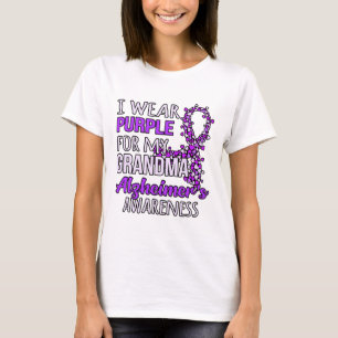 Tragen Sie Lila für Oma Heimerheimers Bewusstseins T-Shirt