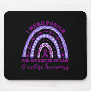 Tragen Sie Lila Schwester im Gesetz Überdosierung  Mousepad