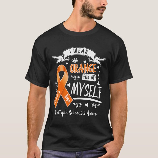 Tragen Sie Orange für sich selbst, Frau und Multip T-Shirt (Vorderseite)