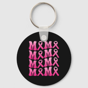 Tragen Sie Pink für mein Mama-Brustkrebs-Unterstüt Schlüsselanhänger