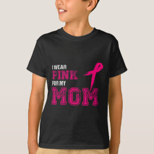 Tragen Sie Pink für meine Mama Brustkrebs Bewussts T-Shirt