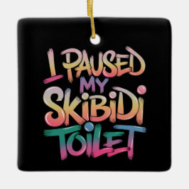 Tragen Sie Pink selbst Keramikornament