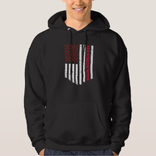 Tragen Sie Rot Für Den Roten Band Woche Bewusstsei Hoodie