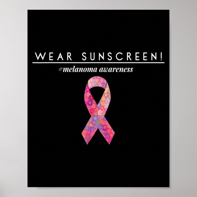 Tragen Sie Sonnencreme Poster (Vorne)