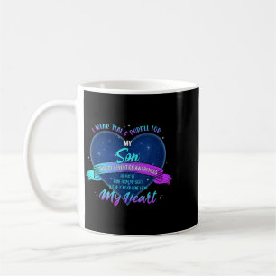 Tragen Sie Türkis Lila Für Sohn Selbstmordpräventi Kaffeetasse
