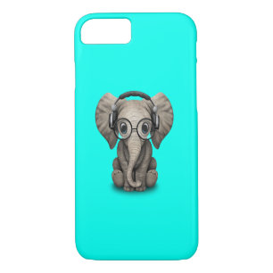 Tragende Kopfhörer und Glas niedlicher Case-Mate iPhone Hülle