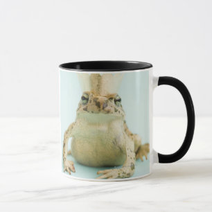 Tragende Krone des Frosches Tasse