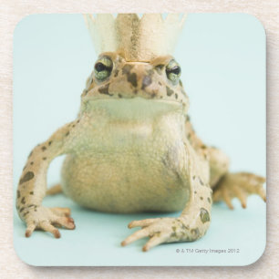 Tragende Krone des Frosches Untersetzer