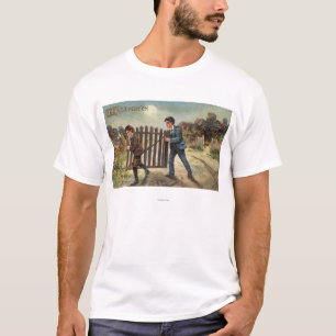 Tragender Zaun Halloweens GreetingBoys T-Shirt