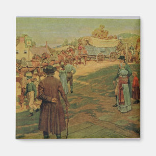 Tragendes Pulver zum Perry beim Eriesee, 1911 Magnet