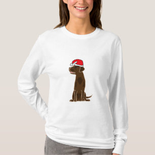 Tragendes Weihnachtsmannmütze-Shirt BB T-Shirt