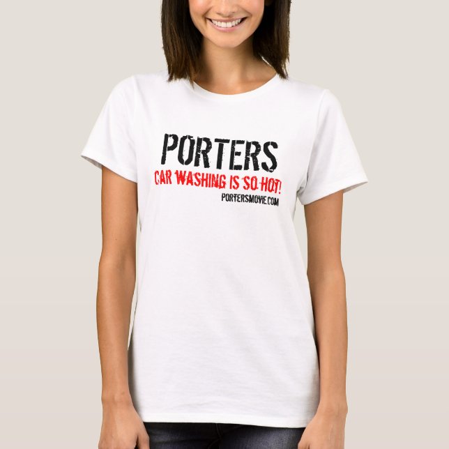 TRÄGER, Autoreinigung ist so heiß! , T-Shirt (Vorderseite)