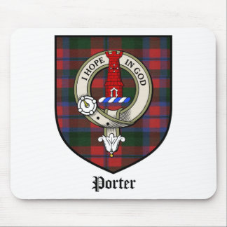 Träger-Clan-Wappen-AbzeichenTartan Mousepad
