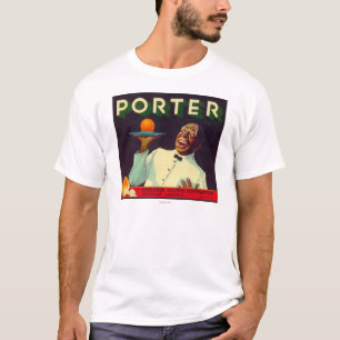 Träger orange LabelPorterville, CA T-Shirt