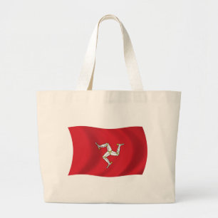 Tragetasche mit Flagge der Isle of Man