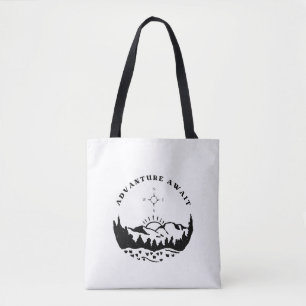 Tragetaschen Adventure Await Tasche