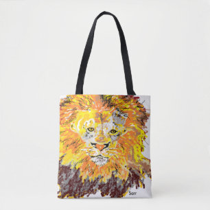Tragetaschen/Löwen Tasche