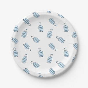Tragetuchhalter Nahtlose Pattern Babydusche Pappteller