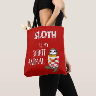 Trägheit ist mein Geist-Tier. Lustiges, Nerdy Tasche