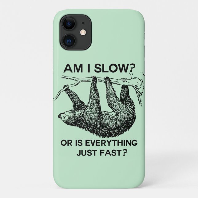 Trägheit sind ich verlangsamen? Case-Mate iPhone hülle (Rückseite)