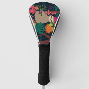 Trägheits-Leben - nehmen Sie es langsam Golf Headcover