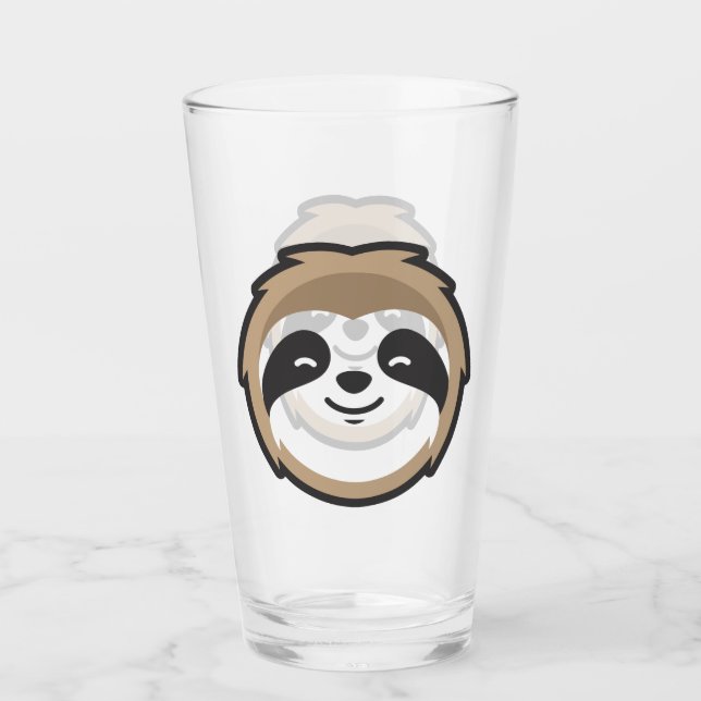 Trägheits-Maskottchen Glas (Vorderseite)