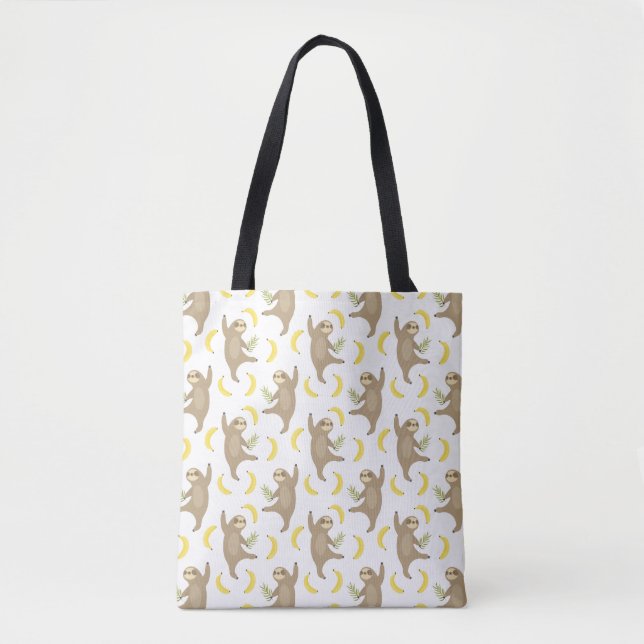 Trägheits-u. Bananen-Muster Tasche (Vorderseite)